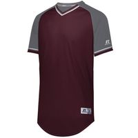 maroon / steel