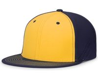 gold panel / navy