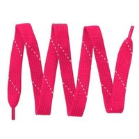 hot pink / white