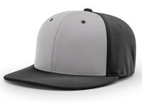 grey panel / black