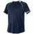 navy / white