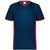 navy / red