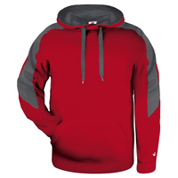 red / charcoal