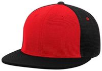 red panel / black