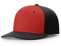 red panel / black