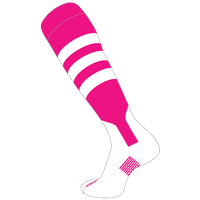 neon pink / white