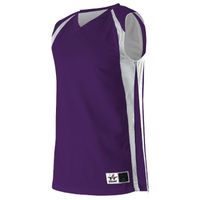 purple / white