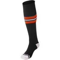 black - orange / white