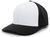white panel / black