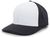 white panel / navy