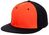 orange panel / black