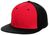 red panel / black