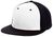 white panel / black