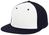 white panel / navy