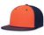 orange panel / navy
