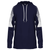 navy / white