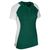 dark green / white