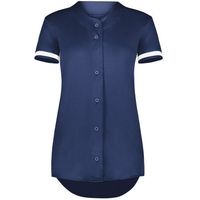 navy / white