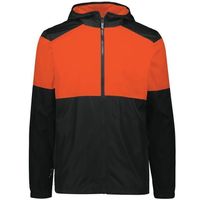 black / orange