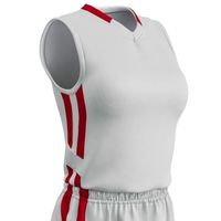white / red