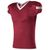 maroon / white