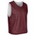 maroon / white