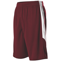 maroon / white