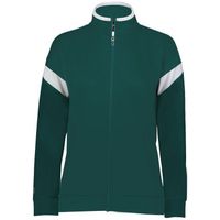 dark green / white