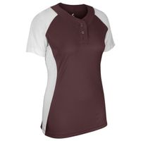maroon / white