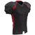 black / red