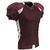 maroon / white
