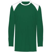 dark green / white