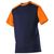 navy / orange