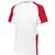 white / red