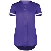 purple / white