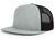 heather grey / black