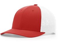 red / white
