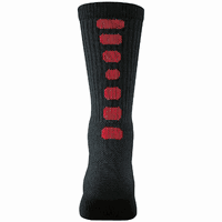 black / red