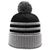 black / grey / white