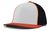 white panel - black / orange