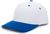 white / royal