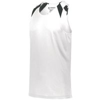 white / black