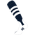 navy / white
