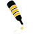 black / gold / white