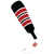 black / red / white