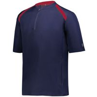 navy / red