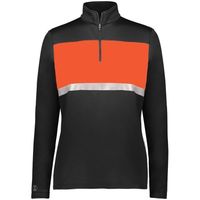 black / orange