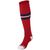 scarlet red - navy / white