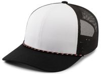 white panel / black
