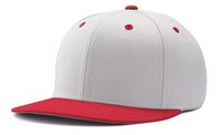 white / scarlet red